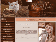 Tablet Screenshot of kotoffski.ru